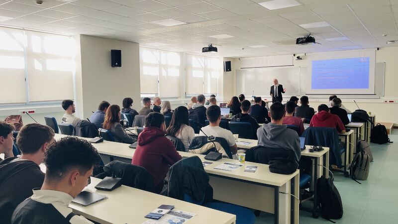 Workshop audience at the University of Crete
